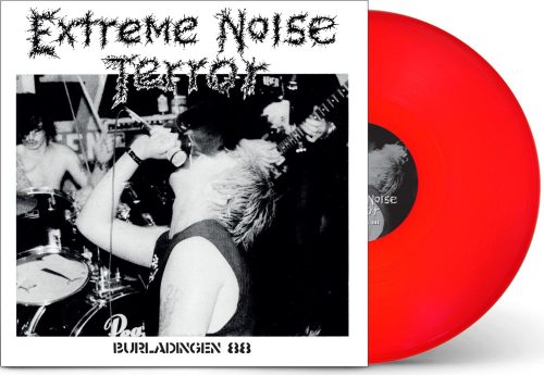 Extreme Noise Terror Burladingen 1988 LP červená