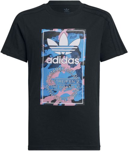 Adidas Tričko Logo detské tricko černá