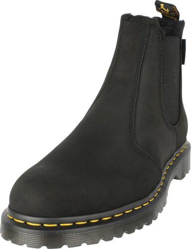 Dr. Martens 2976 - Black Archive Pull Up & Black Borg Fleece boty černá