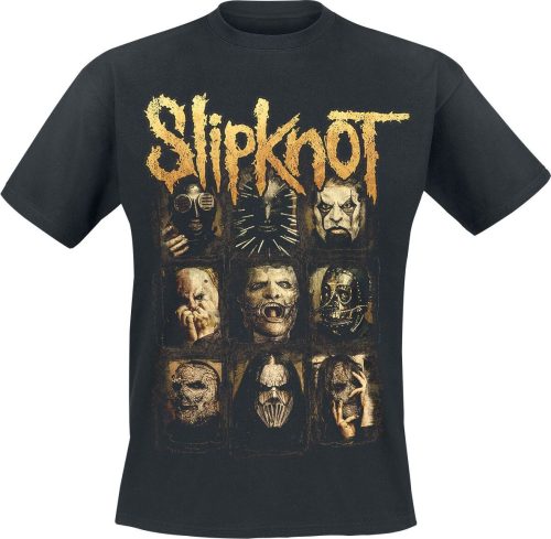 Slipknot Splatter Frame Tričko černá