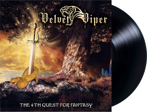 Velvet Viper The 4th quest for fantasy LP černá