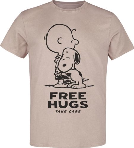 Peanuts Free Hugs Tričko vícebarevný