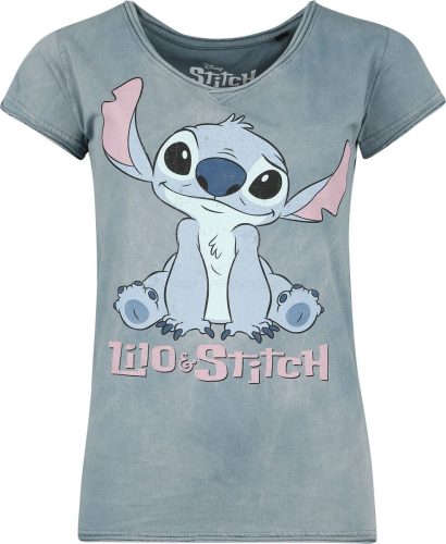 Lilo & Stitch Stitch Dámské tričko modrá