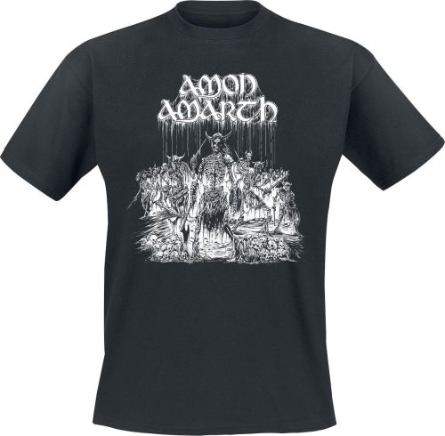 Amon Amarth Skeleton Arrmy Tričko černá