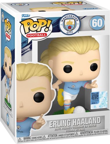 Football Vinylová figurka č.60 Manchester City - Erling Haaland Sberatelská postava vícebarevný