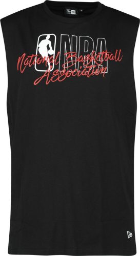 New Era - NBA Script Sleeveless Tee - NBA Logo Tank top černá