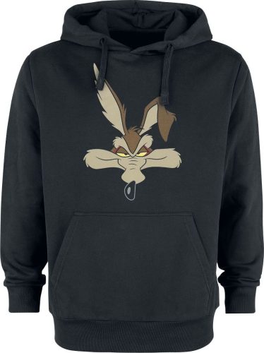 Looney Tunes Coyote Mikina s kapucí černá