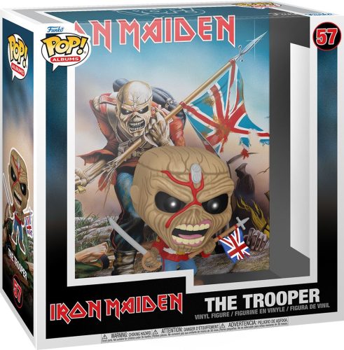 Iron Maiden The Trooper (Pop! Albums) Vinyl Figur 57 Sberatelská postava standard