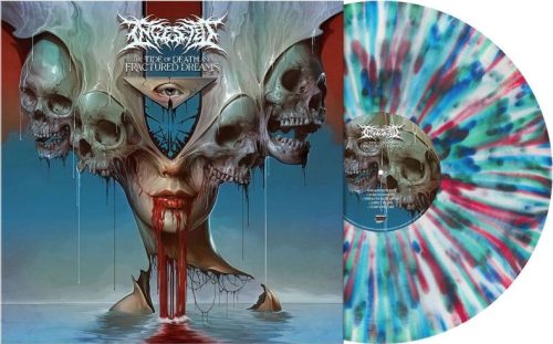 Ingested The tide of death and fractured dreams LP standard