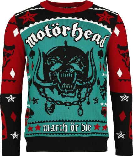 Motörhead Holiday Sweater 2023 Pletený svetr vícebarevný