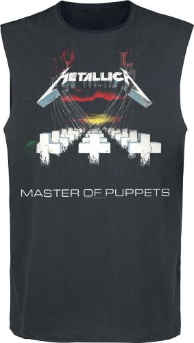 Metallica Amplified Collection - Master Of Puppets Tank top charcoal