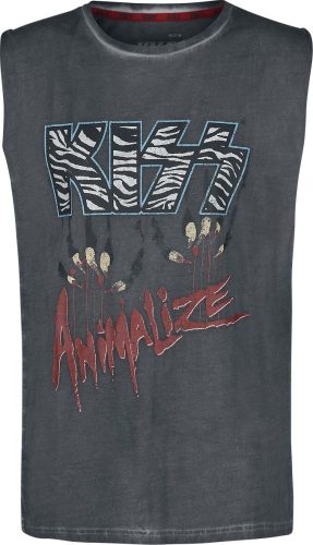 Kiss EMP Signature Collection Tank top šedá