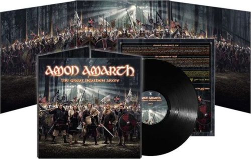 Amon Amarth The great heathen army LP černá