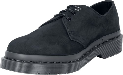 Dr. Martens 1461 - Black Milled Nubuck Wp obuv černá