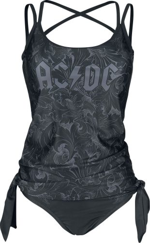 AC/DC EMP Signature Collection Tankini cerná/šedá