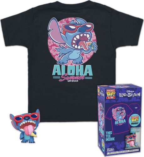 Lilo & Stitch Pocket Pop! a tričko Summer Stitch Sberatelská postava standard