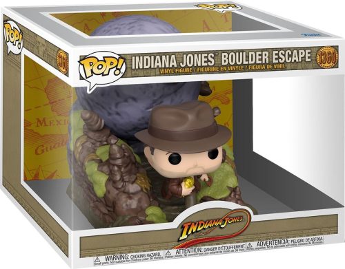 Indiana Jones Jäger des verlorenen Schatzes - Boulder Escape (Pop! Moment) Vinyl Figur 1360 Sberatelská postava standard