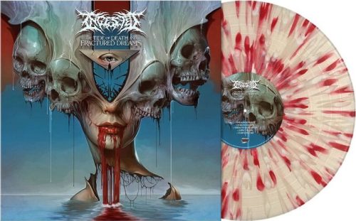 Ingested The tide of death and fractured dreams LP standard