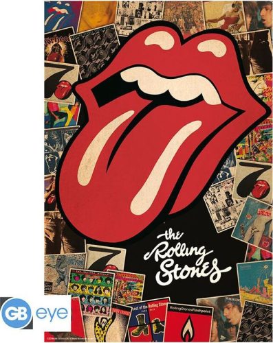 The Rolling Stones Collage plakát vícebarevný