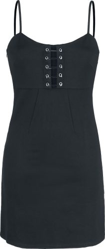 Black Premium by EMP Kleid mit Safety Pins Šaty černá