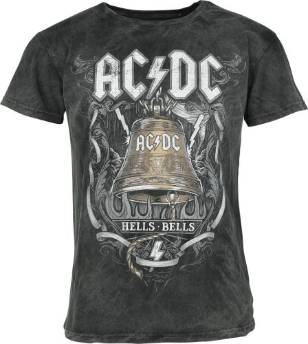 AC/DC Hells Bells Tričko černá