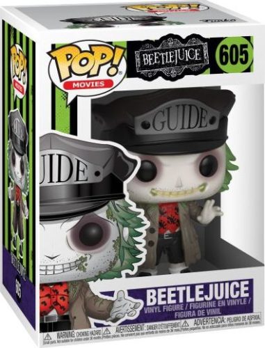 Beetlejuice Vinylová figurka č.605 Beetlejuice Sberatelská postava vícebarevný