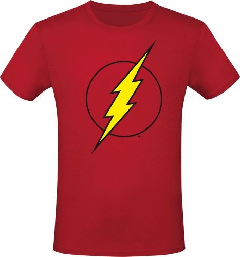 The Flash Logo Tričko červená