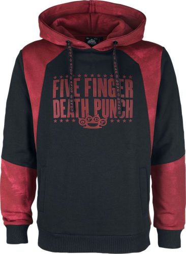 Five Finger Death Punch EMP Signature Collection Mikina s kapucí cervená/cerná