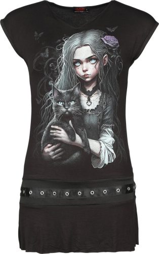 Spiral Goth Familiar Dámské tričko černá