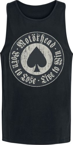 Motörhead Born To Lose Tank top černá