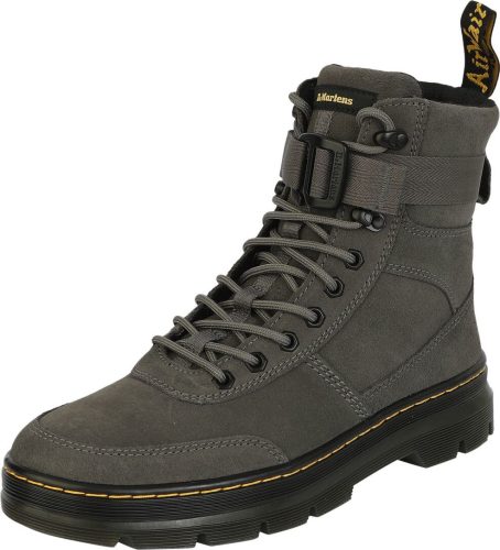 Dr. Martens Combs Tech Suede boty tmavě šedá