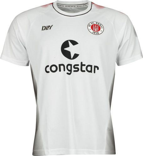 FC St. Pauli Hostovací dres 2023-24 Dres pro fanoušky bílá