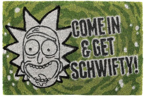 Rick And Morty Get Schwifty Rohožka vícebarevný