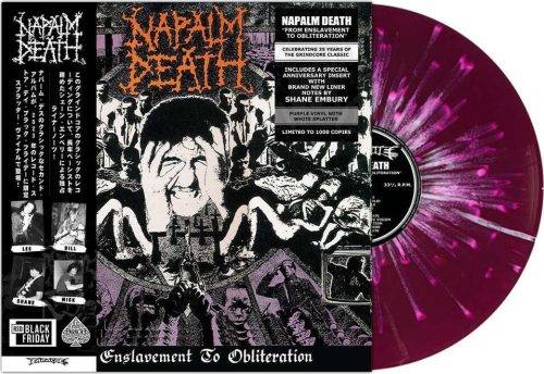 Napalm Death From enslavement to obliteration LP standard