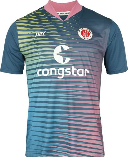 FC St. Pauli Třetí dres 2023/24 Dres pro fanoušky petrolejová
