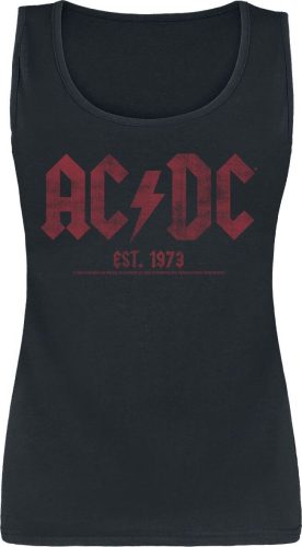 AC/DC Est. 1973 Tank top černá