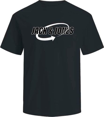 Jack & Jones Junior Tričko JCoarrow JNR s krátkými rukávy detské tricko černá