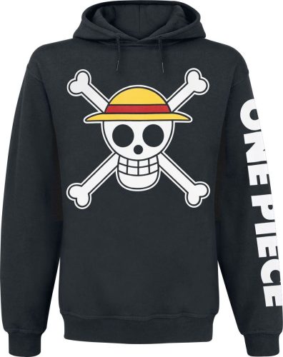 One Piece One Piece - Skull Mikina s kapucí černá