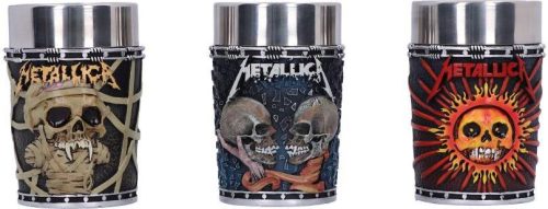 Metallica Pushead Art Shot Glass Set sklenicka vícebarevný