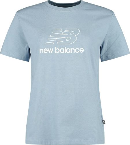 New Balance NB Sport Jersey Graphic Standard T-Shirt Dámské tričko modrošedá