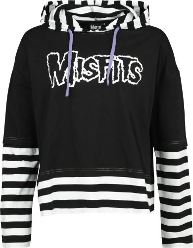 Misfits EMP Signature Collection - Oversize Dámské tričko s dlouhými rukávy cerná/bílá