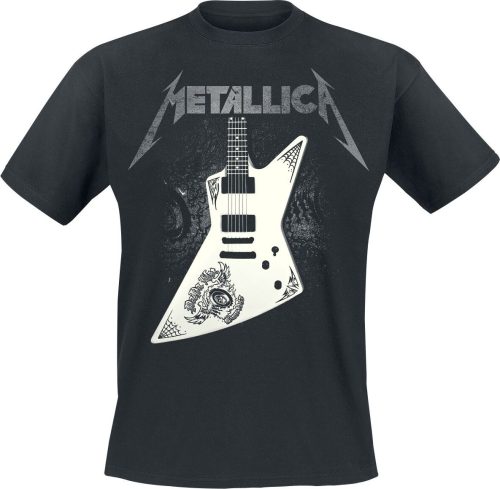 Metallica Papa Het Guitar Tričko černá