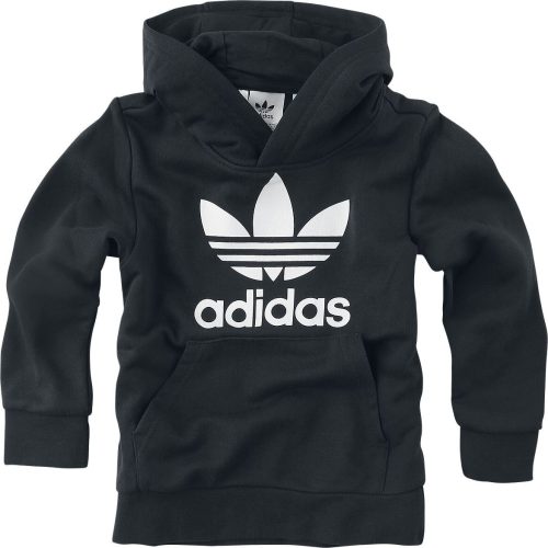 Adidas Trefoil Hoodie detská mikina s kapucí černá