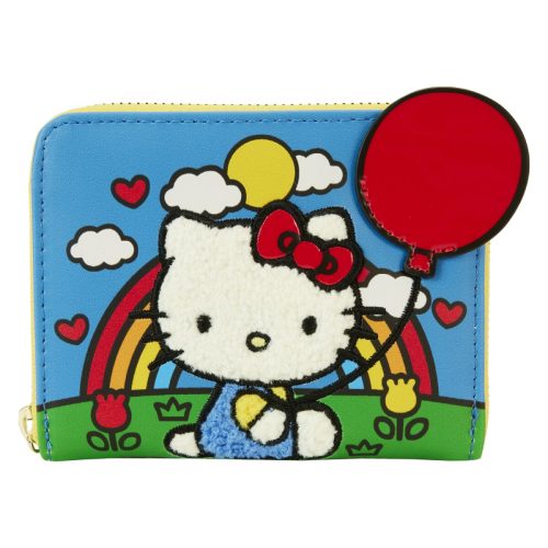 Hello Kitty Loungefly - Chenille Zip Around (50th Anniversary) Peněženka vícebarevný