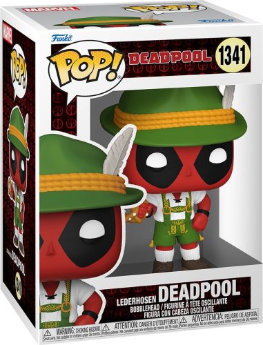 Deadpool Vinylová figurka č. 1341 Lederhosen Deadpool Sberatelská postava vícebarevný