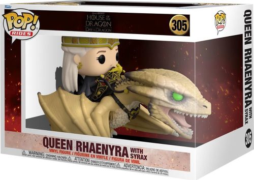 House Of The Dragon Vinylová figurka č.305 Queen Rhaenyra with Syrax (Pop! Rides) Sberatelská postava vícebarevný