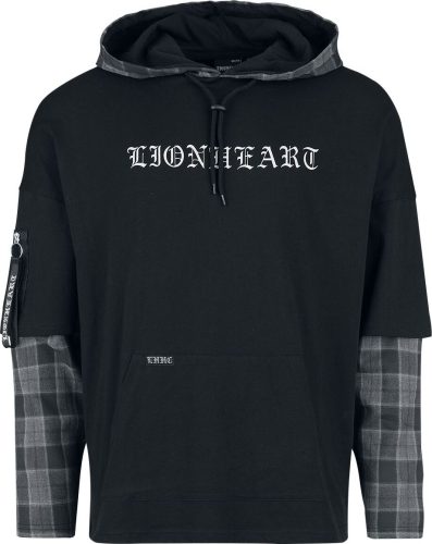 Lionheart EMP Signature Collection - Oversize Tričko s dlouhým rukávem cerná/šedá