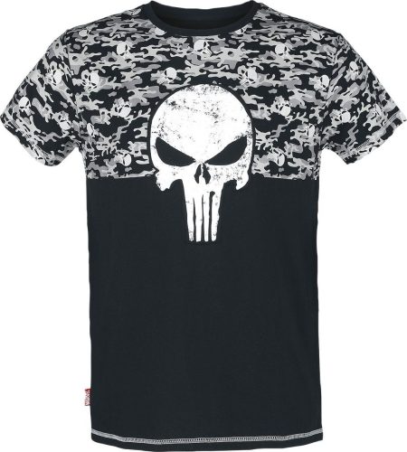 The Punisher Skull Logo Tričko vícebarevný