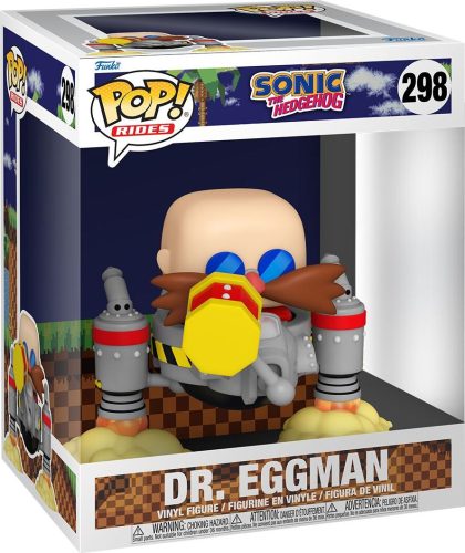 Sonic The Hedgehog Vinylová figurka č.298 Dr. Eggman (Pop! Ride) Sberatelská postava standard