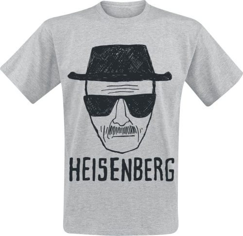 Breaking Bad Heisenberg Tričko šedá